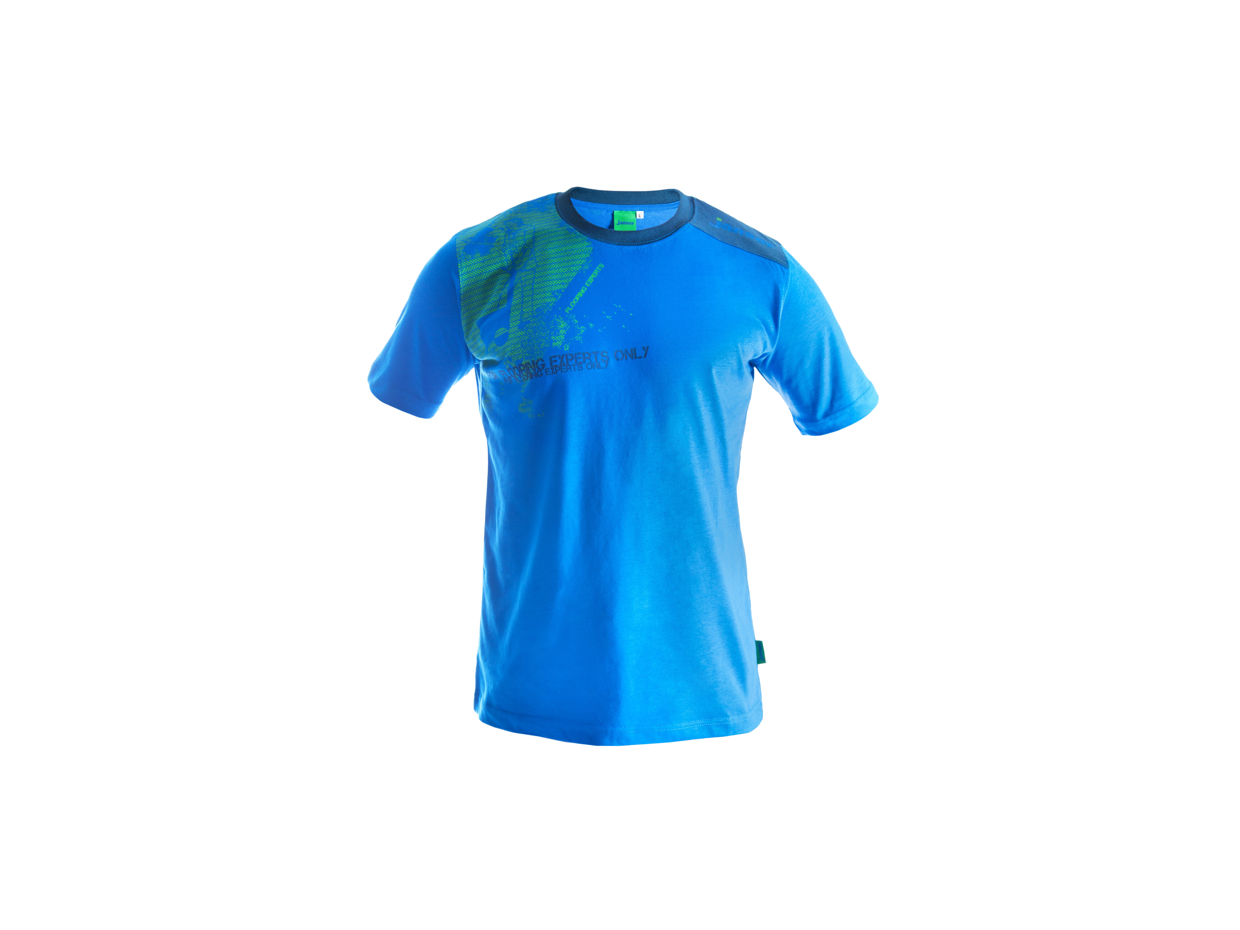 Janser T-Shirt blau/grün in Größe L