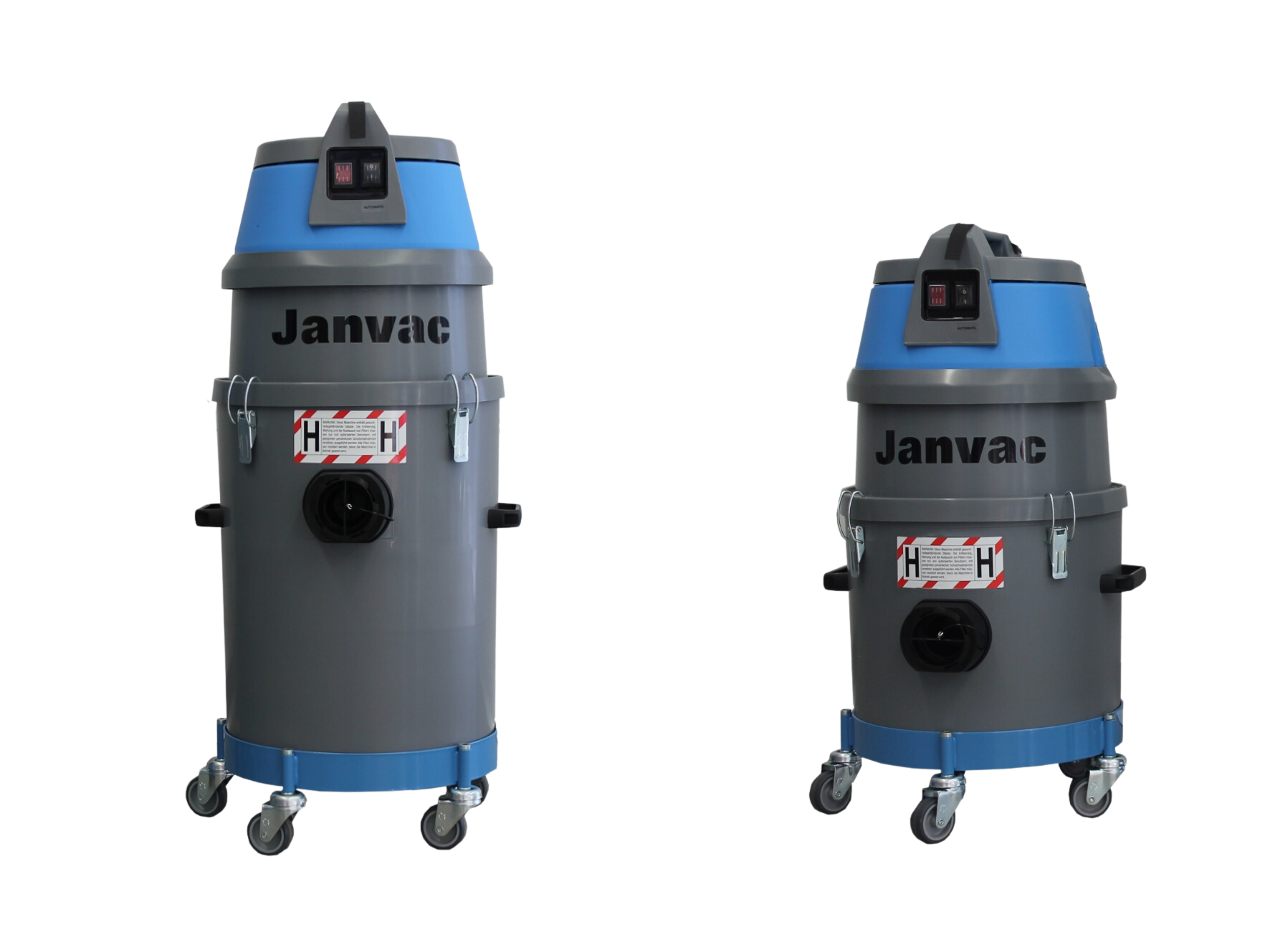 Janvac-Behälter mit Fahrgestell