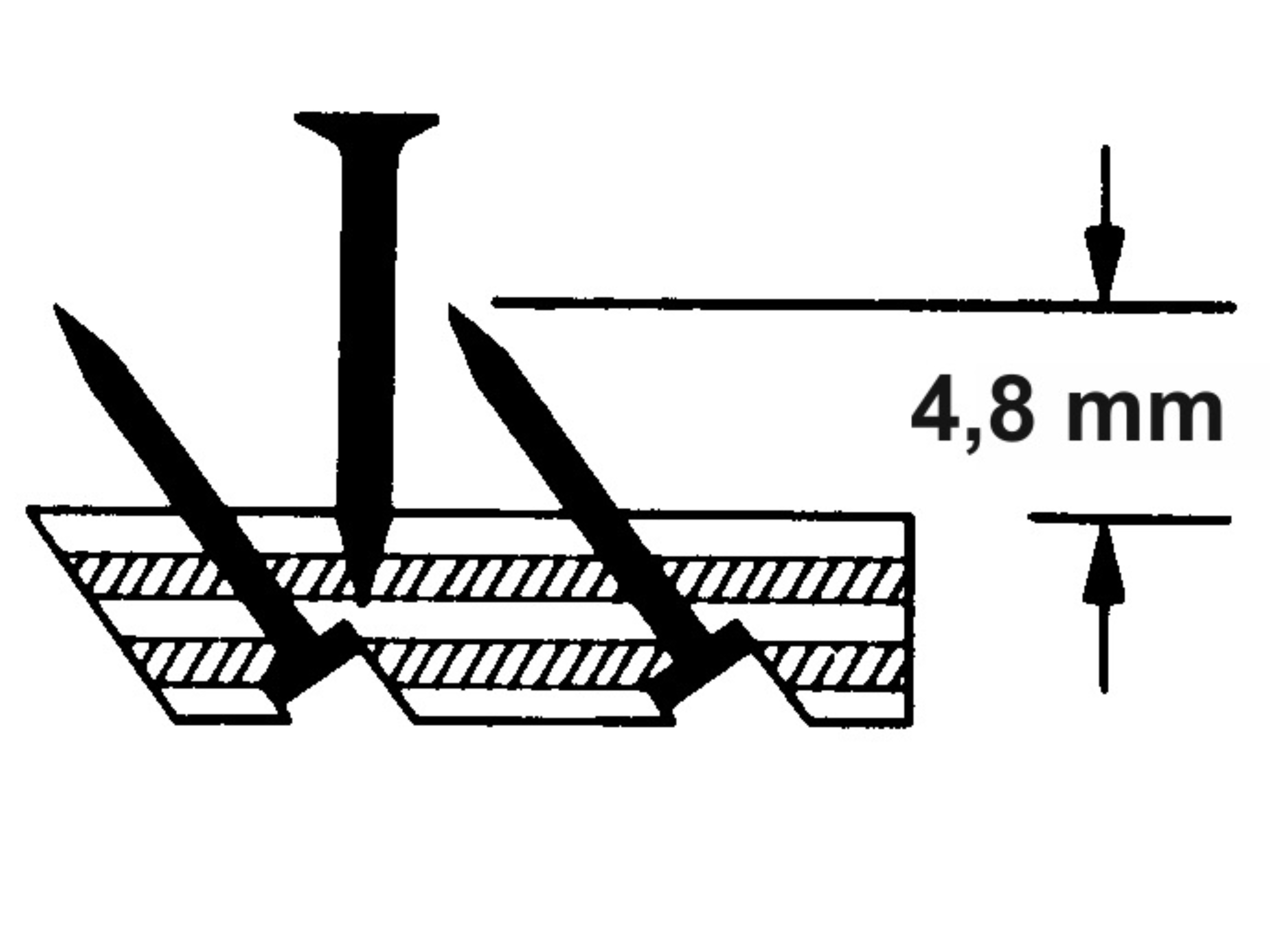 Nagelleisten , Standard Nr. 185